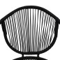 7-tlg. Garten-Essgruppe PVC Rattan Schwarz 7-tlg. Garten-Essgruppe PVC Rattan Schwarz