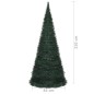 vidaXL Künstlicher Pop-Up-Weihnachtsbaum mit Beleuchtung Grün 210 cm vidaXL Künstlicher Pop-Up-Weihnachtsbaum mit Beleuchtung Grün 210 cm