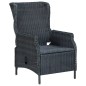 vidaXL 9-tlg. Garten-Essgruppe mit Auflagen Poly Rattan Dunkelgrau vidaXL 9-tlg. Garten-Essgruppe mit Auflagen Poly Rattan Dunkelgrau