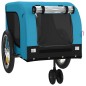 vidaXL Fahrradanhänger Hunde Blau und Schwarz Oxford-Gewebe & Eisen vidaXL Fahrradanhänger Hunde Blau und Schwarz Oxford-Gewebe & Eisen