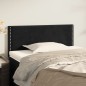 vidaXL Kopfteil Schwarz 90x5x78/88 cm Samt vidaXL Kopfteil Schwarz 90x5x78/88 cm Samt