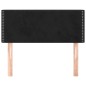vidaXL Kopfteil Schwarz 90x5x78/88 cm Samt vidaXL Kopfteil Schwarz 90x5x78/88 cm Samt
