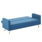 vidaXL Sofa Stoff Blau vidaXL Sofa Stoff Blau