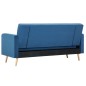 vidaXL Sofa Stoff Blau vidaXL Sofa Stoff Blau