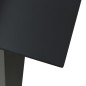vidaXL 5-tlg. Garten-Essgruppe Schwarz Glas und Stahl vidaXL 5-tlg. Garten-Essgruppe Schwarz Glas und Stahl