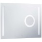 vidaXL LED-Badspiegel mit Berührungssensor 80x60 cm vidaXL LED-Badspiegel mit Berührungssensor 80x60 cm