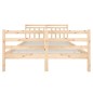 vidaXL Massivholzbett 135x190 cm vidaXL Massivholzbett 135x190 cm