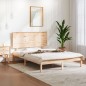 vidaXL Massivholzbett Kiefer 140x190 cm vidaXL Massivholzbett Kiefer 140x190 cm