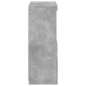 vidaXL Sideboard mit LED-Leuchten Betongrau 60,5x37x100 cm vidaXL Sideboard mit LED-Leuchten Betongrau 60,5x37x100 cm