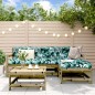 vidaXL 5-tlg. Garten-Lounge-Set Kiefernholz Imprägniert vidaXL 5-tlg. Garten-Lounge-Set Kiefernholz Imprägniert