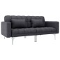 vidaXL Schlafsofa Dunkelgrau Stoff vidaXL Schlafsofa Dunkelgrau Stoff