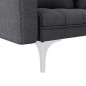 vidaXL Schlafsofa Dunkelgrau Stoff vidaXL Schlafsofa Dunkelgrau Stoff