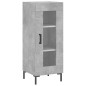 vidaXL Highboard Betongrau 34,5x34x180 cm Holzwerkstoff vidaXL Highboard Betongrau 34,5x34x180 cm Holzwerkstoff