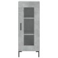 vidaXL Highboard Betongrau 34,5x34x180 cm Holzwerkstoff vidaXL Highboard Betongrau 34,5x34x180 cm Holzwerkstoff
