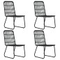 vidaXL 5-tlg. Garten-Essgruppe Poly Rattan und Glas vidaXL 5-tlg. Garten-Essgruppe Poly Rattan und Glas