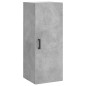 vidaXL Highboard Betongrau 34,5x34x180 cm Holzwerkstoff vidaXL Highboard Betongrau 34,5x34x180 cm Holzwerkstoff
