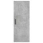 vidaXL Highboard Betongrau 34,5x34x180 cm Holzwerkstoff vidaXL Highboard Betongrau 34,5x34x180 cm Holzwerkstoff