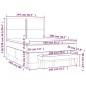 vidaXL Boxspringbett mit Matratze Hellgrau 140x200 cm Samt vidaXL Boxspringbett mit Matratze Hellgrau 140x200 cm Samt