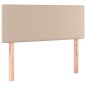 vidaXL Boxspringbett mit Matratze Cappuccino-Braun 80x200cm Kunstleder vidaXL Boxspringbett mit Matratze Cappuccino-Braun 80x200cm Kunstleder