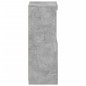 vidaXL Sideboard mit LED-Leuchten Betongrau 41x37x100 cm vidaXL Sideboard mit LED-Leuchten Betongrau 41x37x100 cm