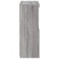 vidaXL Sideboard mit LED-Leuchten Grau Sonoma 60,5x37x100 cm vidaXL Sideboard mit LED-Leuchten Grau Sonoma 60,5x37x100 cm