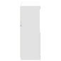 vidaXL Sideboard mit LED-Leuchten Weiß 81x37x100 cm vidaXL Sideboard mit LED-Leuchten Weiß 81x37x100 cm