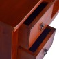 vidaXL TV-Schrank Klassisches Braun 100x40x45 cm Massivholz Mahagoni vidaXL TV-Schrank Klassisches Braun 100x40x45 cm Massivholz Mahagoni