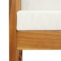 vidaXL 5-tlg. Garten-Lounge-Set mit Auflagen Massivholz Akazie vidaXL 5-tlg. Garten-Lounge-Set mit Auflagen Massivholz Akazie