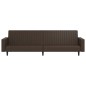 vidaXL Schlafsofa 2-Sitzer Braun Kunstleder vidaXL Schlafsofa 2-Sitzer Braun Kunstleder