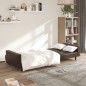 vidaXL Schlafsofa 2-Sitzer Braun Kunstleder vidaXL Schlafsofa 2-Sitzer Braun Kunstleder
