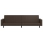 vidaXL Schlafsofa 2-Sitzer Braun Kunstleder vidaXL Schlafsofa 2-Sitzer Braun Kunstleder