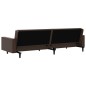 vidaXL Schlafsofa 2-Sitzer Braun Kunstleder vidaXL Schlafsofa 2-Sitzer Braun Kunstleder