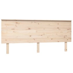 vidaXL Kopfteil 184x6x82,5 cm Massivholz Kiefer