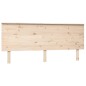 vidaXL Kopfteil 184x6x82,5 cm Massivholz Kiefer
