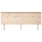 vidaXL Kopfteil 184x6x82,5 cm Massivholz Kiefer
