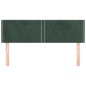 vidaXL Kopfteile 2 Stk. Dunkelgrün 72x5x78/88 cm Samt vidaXL Kopfteile 2 Stk. Dunkelgrün 72x5x78/88 cm Samt