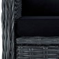 vidaXL 9-tlg. Garten-Essgruppe mit Auflagen Poly Rattan Dunkelgrau vidaXL 9-tlg. Garten-Essgruppe mit Auflagen Poly Rattan Dunkelgrau