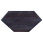 vidaXL Eck-TV-Schrank Hellschwarz 80x40x49 cm Massivholz Mahagoni vidaXL Eck-TV-Schrank Hellschwarz 80x40x49 cm Massivholz Mahagoni
