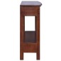 vidaXL Konsolentisch Klassisch Braun 120x30x75cm Massivholz Mahagoni vidaXL Konsolentisch Klassisch Braun 120x30x75cm Massivholz Mahagoni