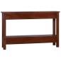 vidaXL Konsolentisch Klassisch Braun 120x30x75cm Massivholz Mahagoni vidaXL Konsolentisch Klassisch Braun 120x30x75cm Massivholz Mahagoni