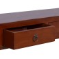 vidaXL Konsolentisch Klassisch Braun 120x30x75cm Massivholz Mahagoni vidaXL Konsolentisch Klassisch Braun 120x30x75cm Massivholz Mahagoni