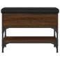 vidaXL Schuhbank Braun Eichen-Optik 62x32x45 cm Holzwerkstoff vidaXL Schuhbank Braun Eichen-Optik 62x32x45 cm Holzwerkstoff