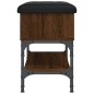 vidaXL Schuhbank Braun Eichen-Optik 62x32x45 cm Holzwerkstoff vidaXL Schuhbank Braun Eichen-Optik 62x32x45 cm Holzwerkstoff