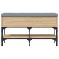 vidaXL Schuhbank Sonoma-Eiche 82x32x45 cm Holzwerkstoff vidaXL Schuhbank Sonoma-Eiche 82x32x45 cm Holzwerkstoff