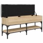 vidaXL Schuhbank Sonoma-Eiche 102x32x45 cm Holzwerkstoff vidaXL Schuhbank Sonoma-Eiche 102x32x45 cm Holzwerkstoff