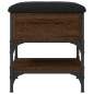 vidaXL Schuhbank Braun Eichen-Optik 42x42x45 cm Holzwerkstoff vidaXL Schuhbank Braun Eichen-Optik 42x42x45 cm Holzwerkstoff