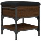 vidaXL Schuhbank Braun Eichen-Optik 42x42x45 cm Holzwerkstoff vidaXL Schuhbank Braun Eichen-Optik 42x42x45 cm Holzwerkstoff