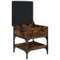 vidaXL Schuhbank Räuchereiche 42x42x45 cm Holzwerkstoff vidaXL Schuhbank Räuchereiche 42x42x45 cm Holzwerkstoff