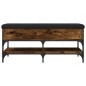vidaXL Schuhbank Räuchereiche 102x42x45 cm Holzwerkstoff vidaXL Schuhbank Räuchereiche 102x42x45 cm Holzwerkstoff