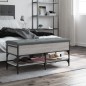 vidaXL Schuhbank Grau Sonoma 102x42x45 cm Holzwerkstoff vidaXL Schuhbank Grau Sonoma 102x42x45 cm Holzwerkstoff